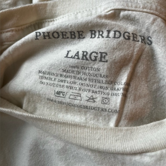 Phoebe Bridgers I Know The End Natural T-Shirt - Picture 2 of 4